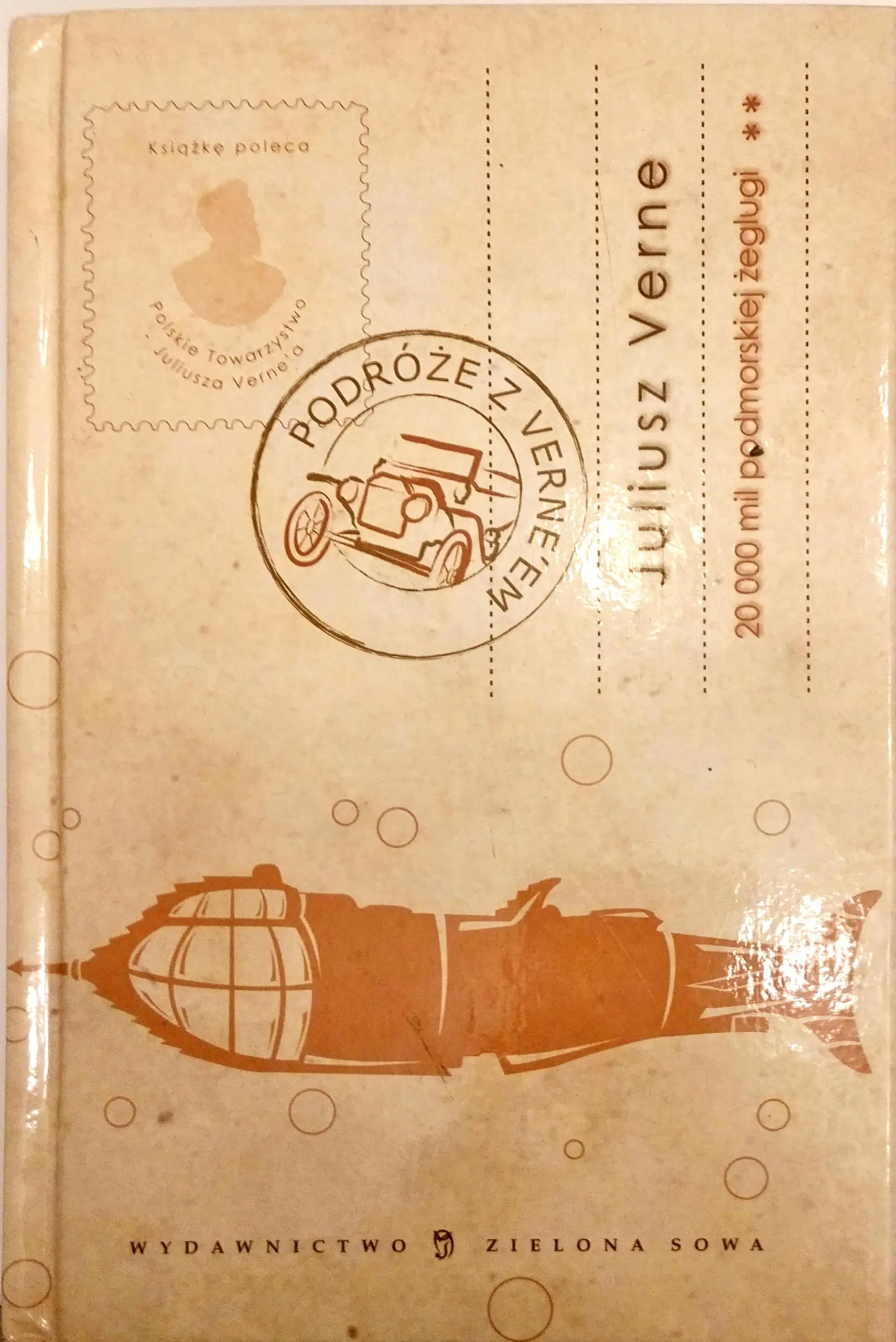 Książka - 20 000 mil podmorskiej żeglugi. Tom 2