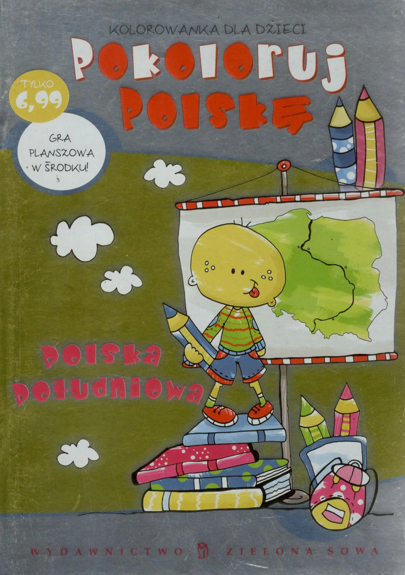 Książka - Pokoloruj Polskę Polska Południowa - Praca zbiorowa - 