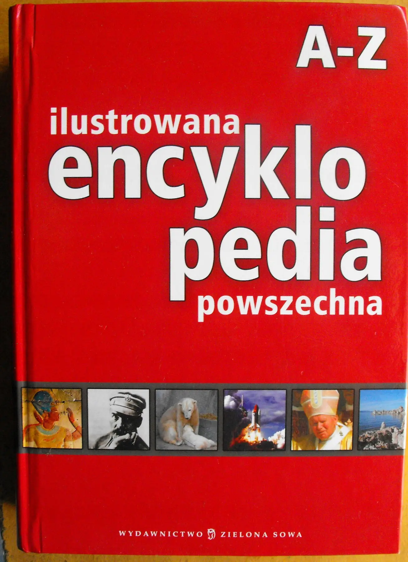 Książka - Ilustrowana encyklopedia powszechna A-Z. Outlet