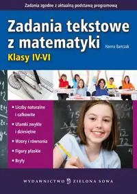 Książka - Zadania tekstowe z matematyki. Klasy IV-VI