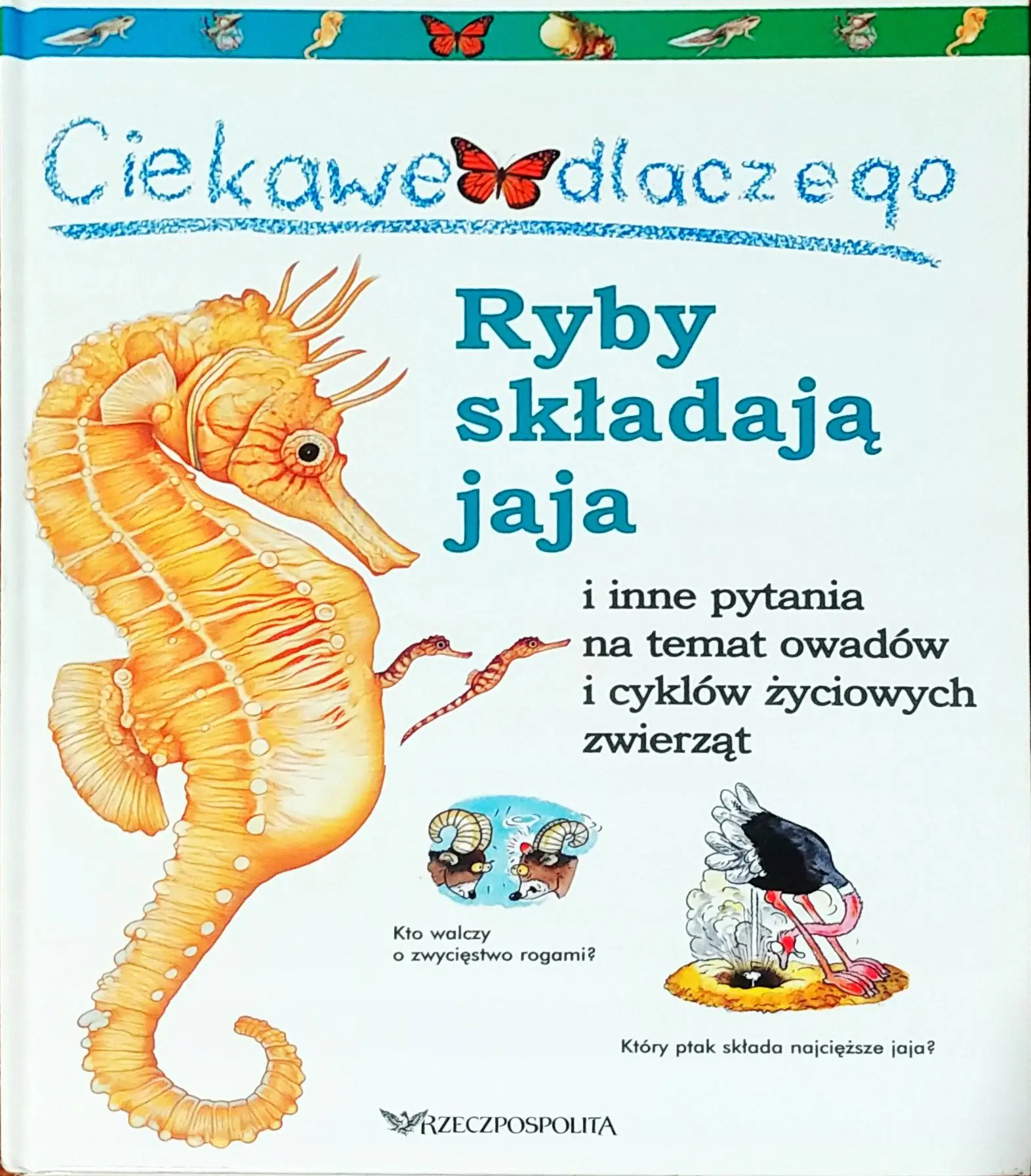 Książka - Ryby składają jaja. Ciekawe dlaczego