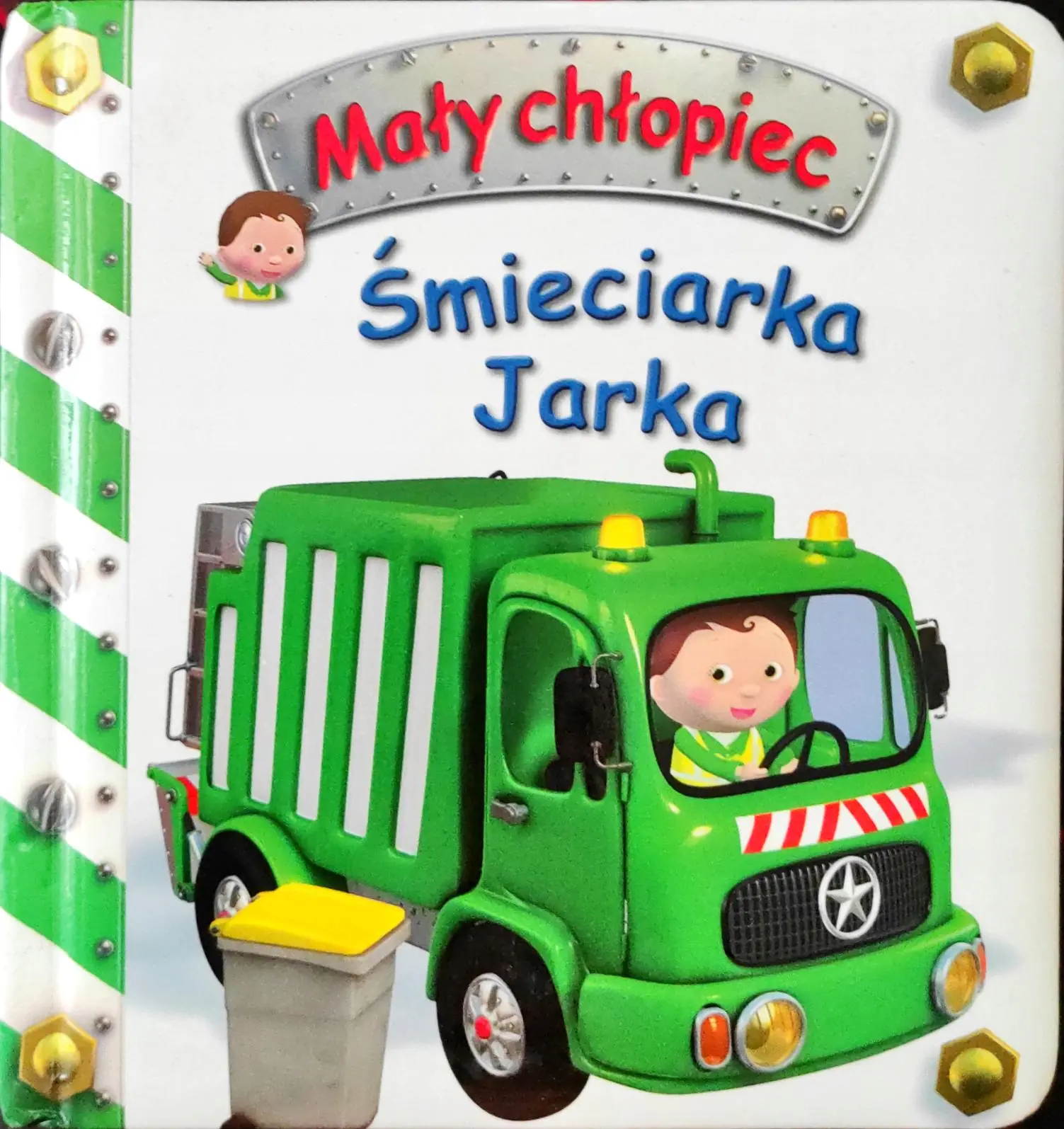 Książka - Śmieciarka Jarka. Mały chłopiec