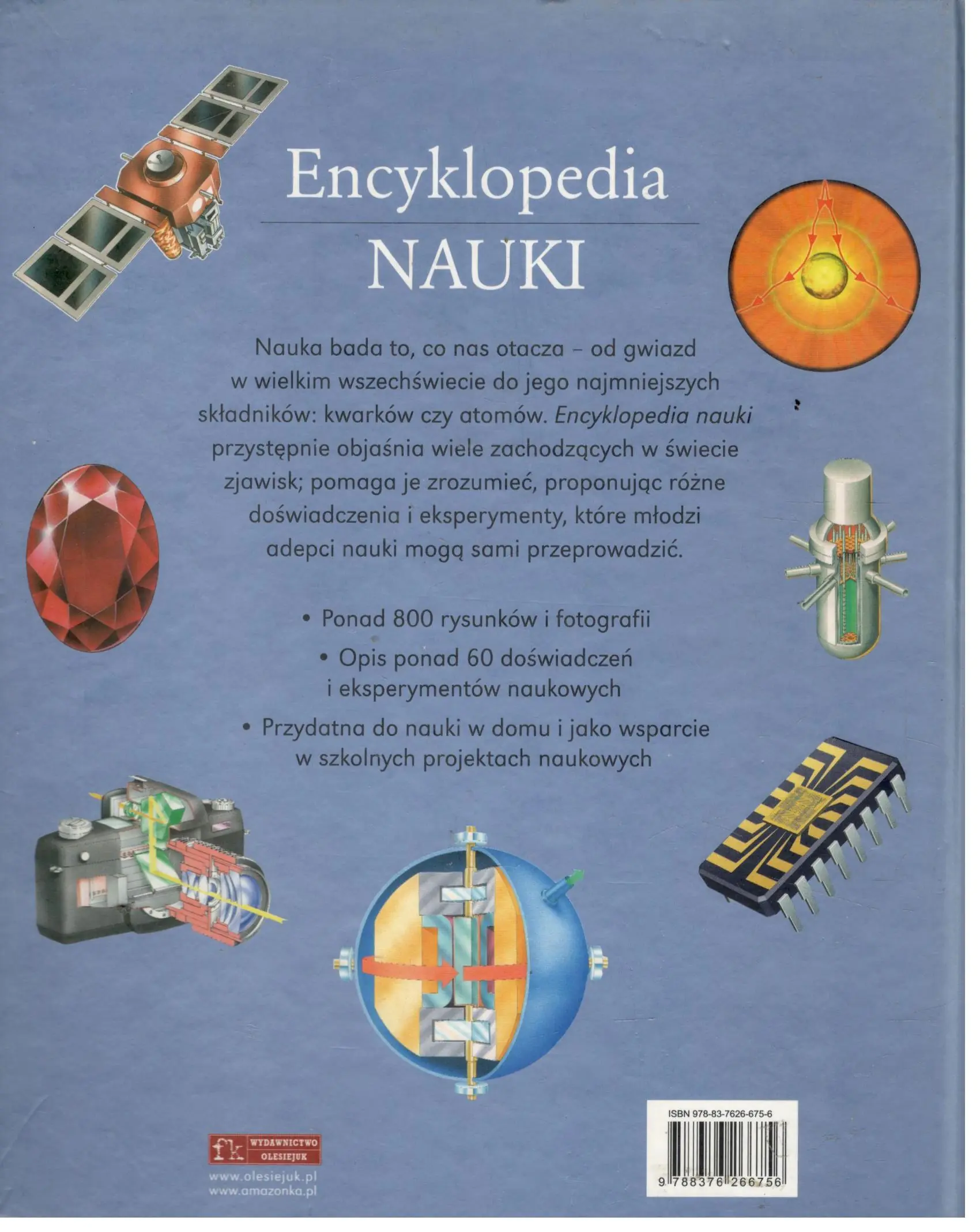 Książka - Encyklopedia nauki