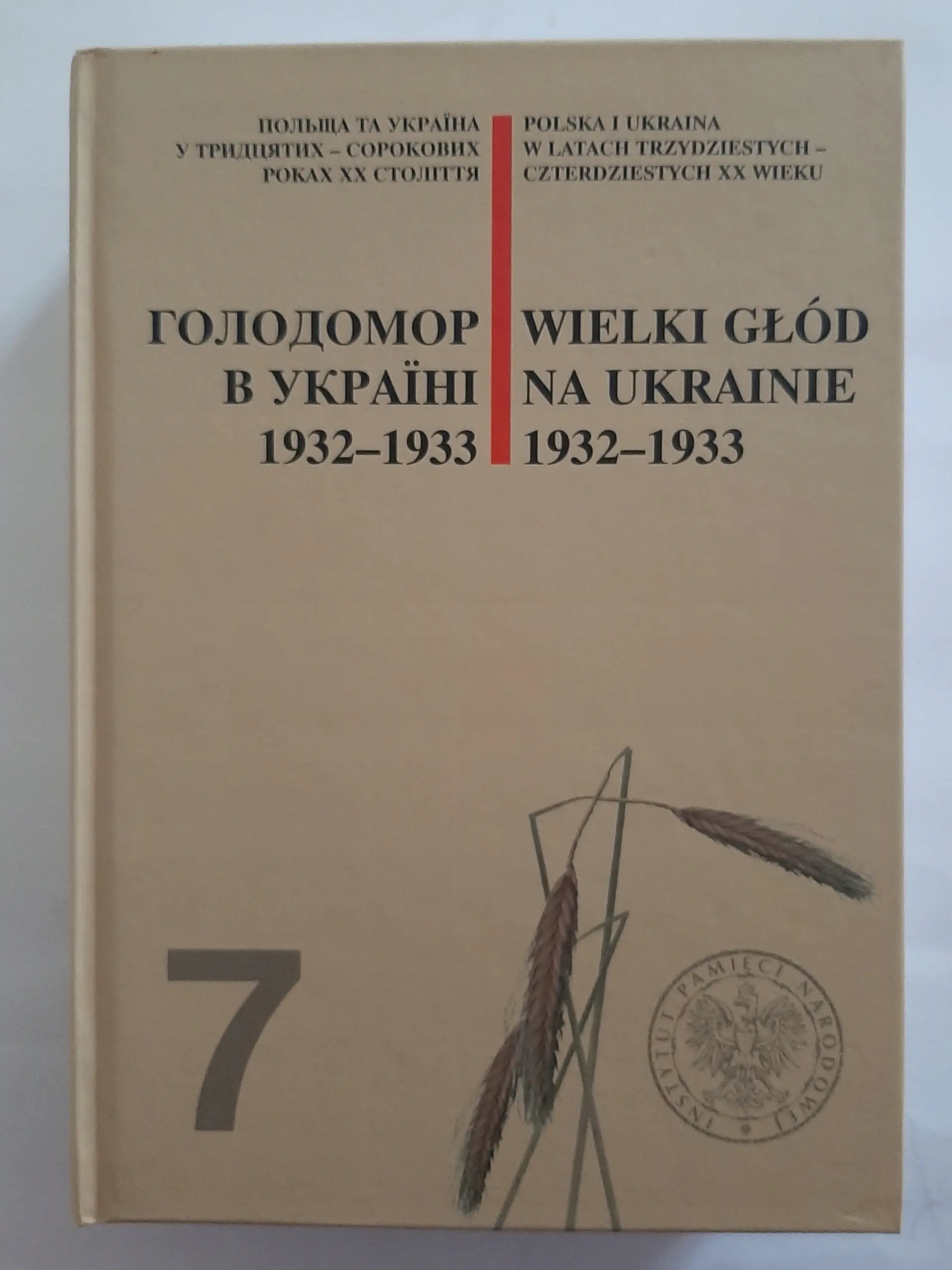 Książka - Wielki Głód na Ukrainie