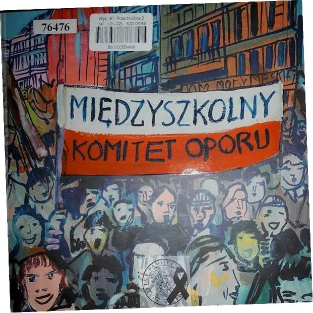 Książka - Międzyszkolny Komitet Oporu z płytą CD