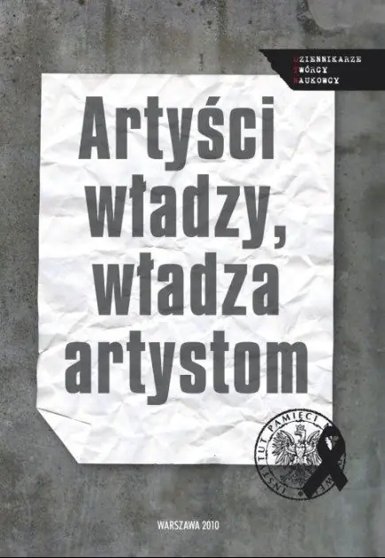 Książka - Artyści władzy władza artystom