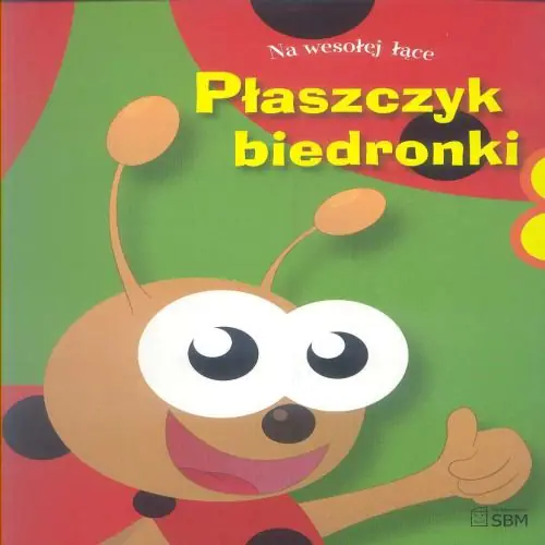 Książka - Na wesołej łące Płaszczyk biedronki