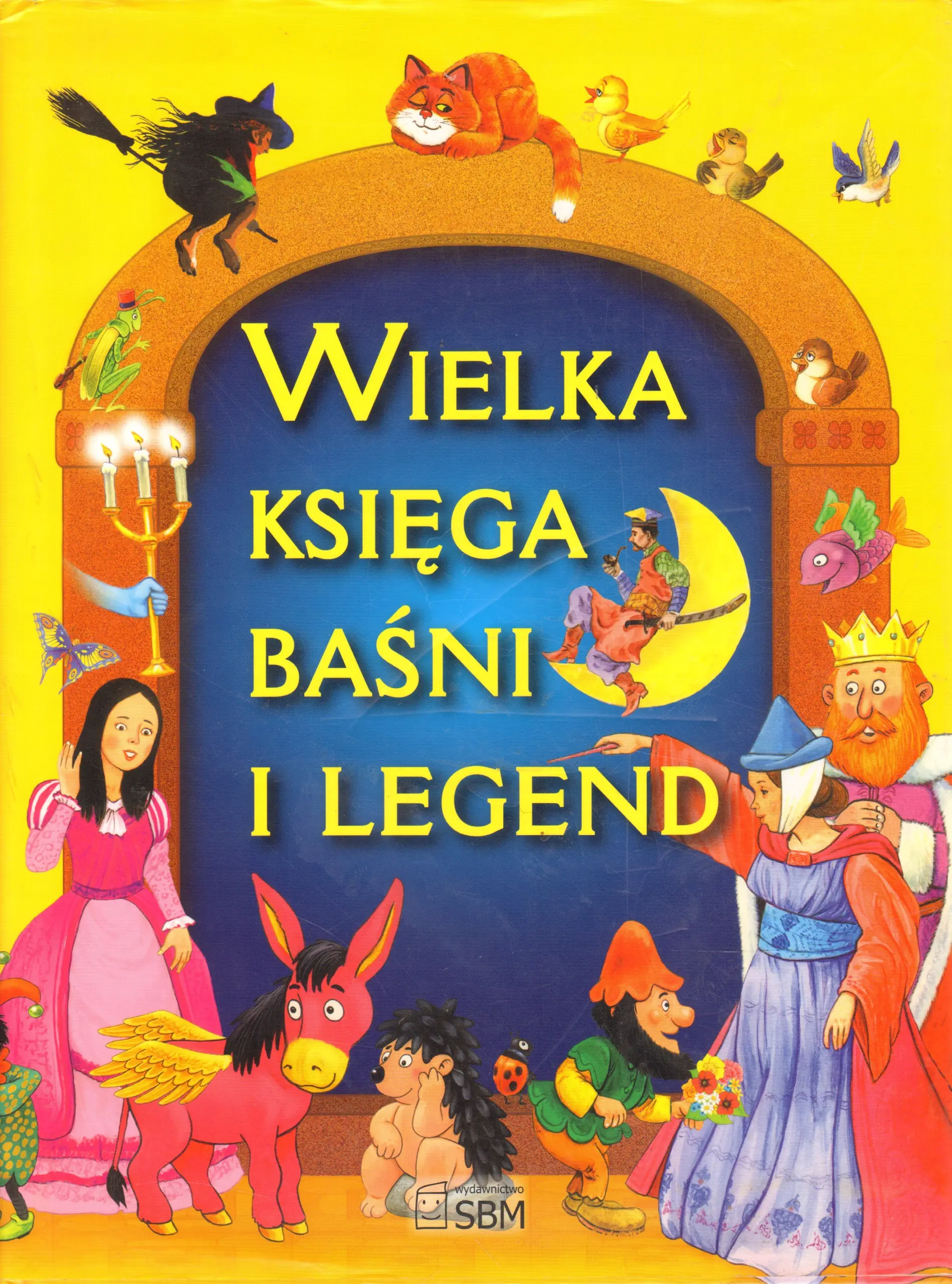 Książka - Wielka księga baśni i legend