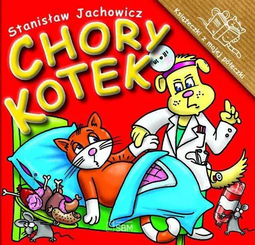 Książka - Chory kotek