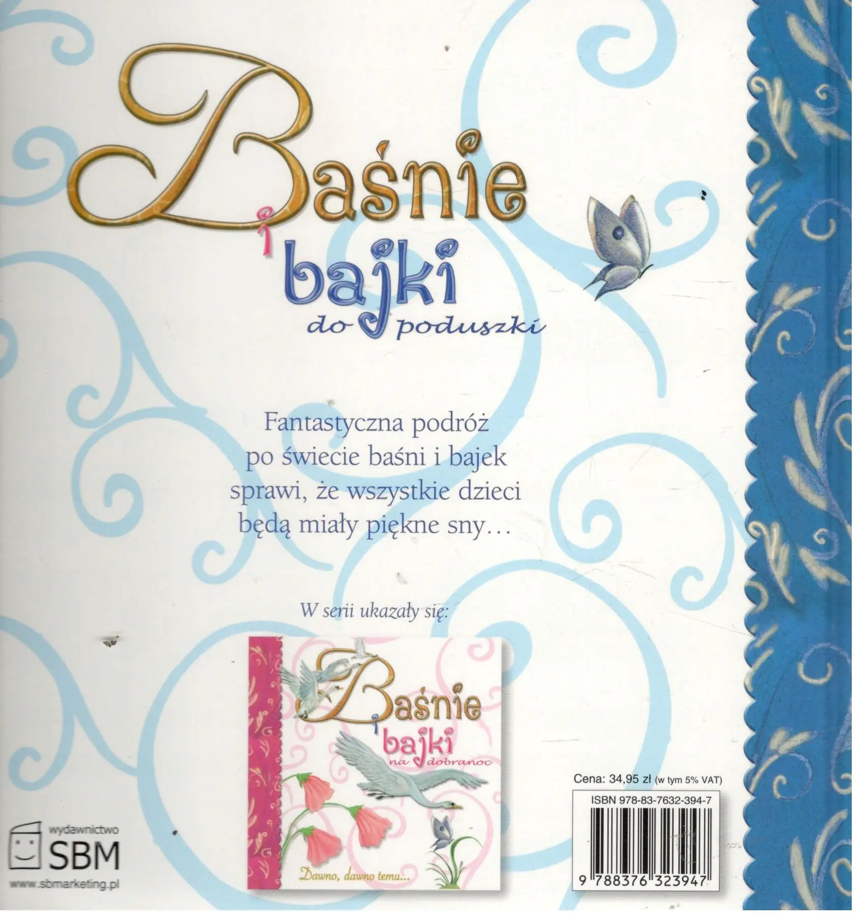 Książka - Baśnie i bajki do poduszki