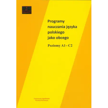 Książka - Programy nauczania języka polskiego jako obcego poziomy A1-C2