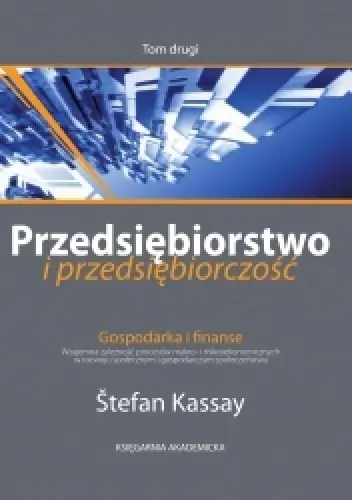 Książka - Przedsiębiorstwo i przedsiębiorczość Tom 2