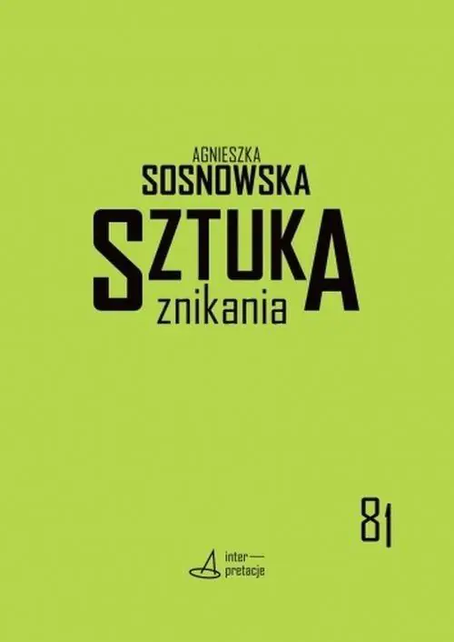 Książka - Sztuka znikania