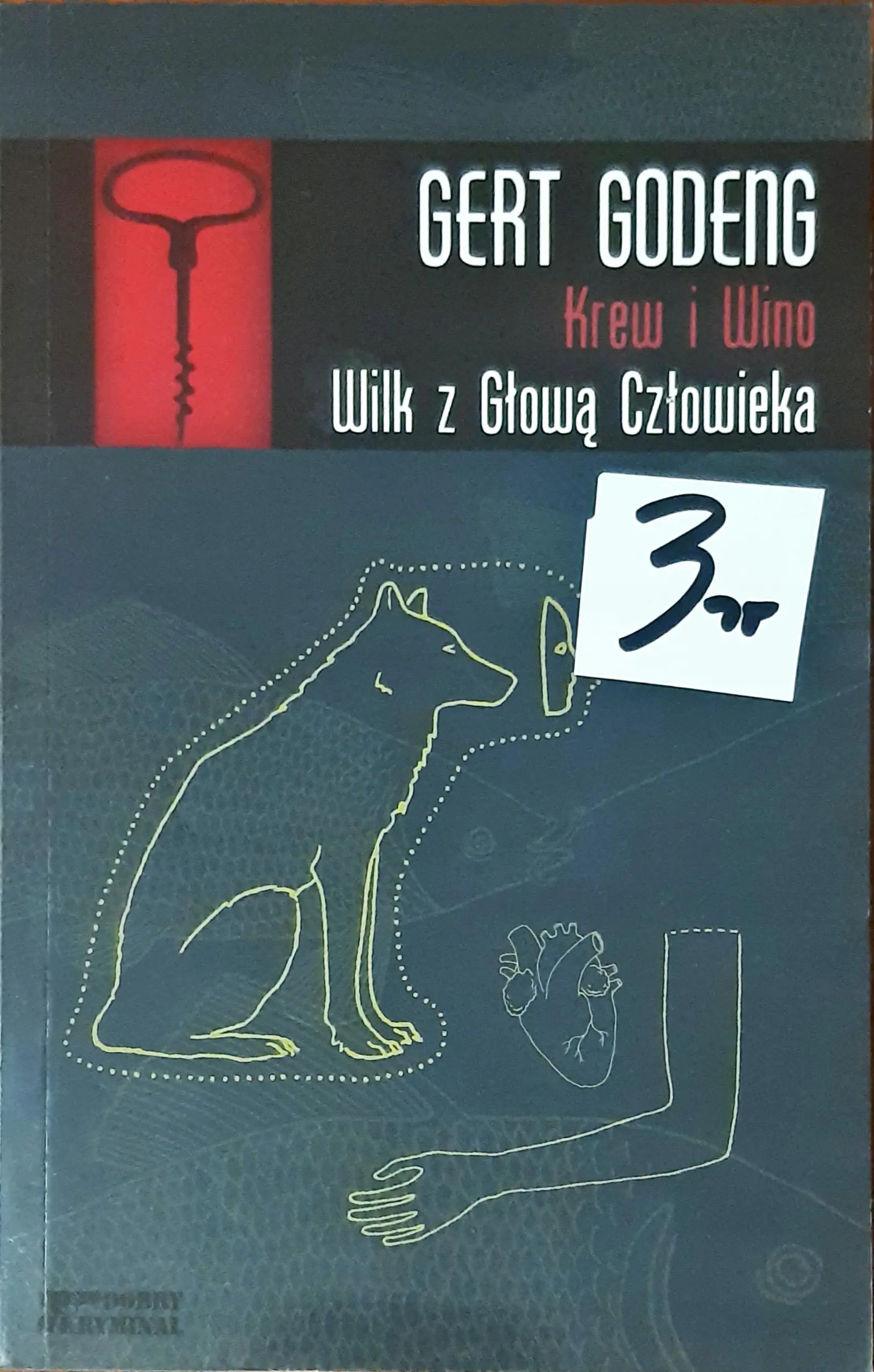 Książka - Krew i wino Wilk z głową człowieka
