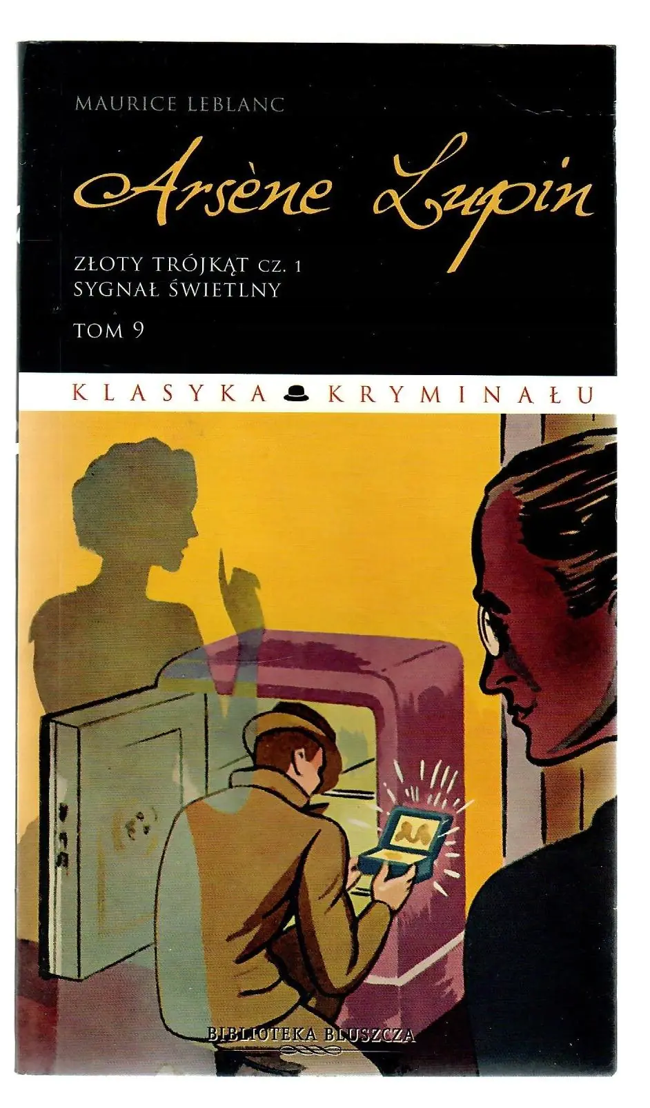 Książka - Arsen Lupin, Złoty trójkąt część 1, tom 9