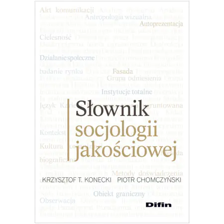 Książka - Słownik socjologii jakościowej
