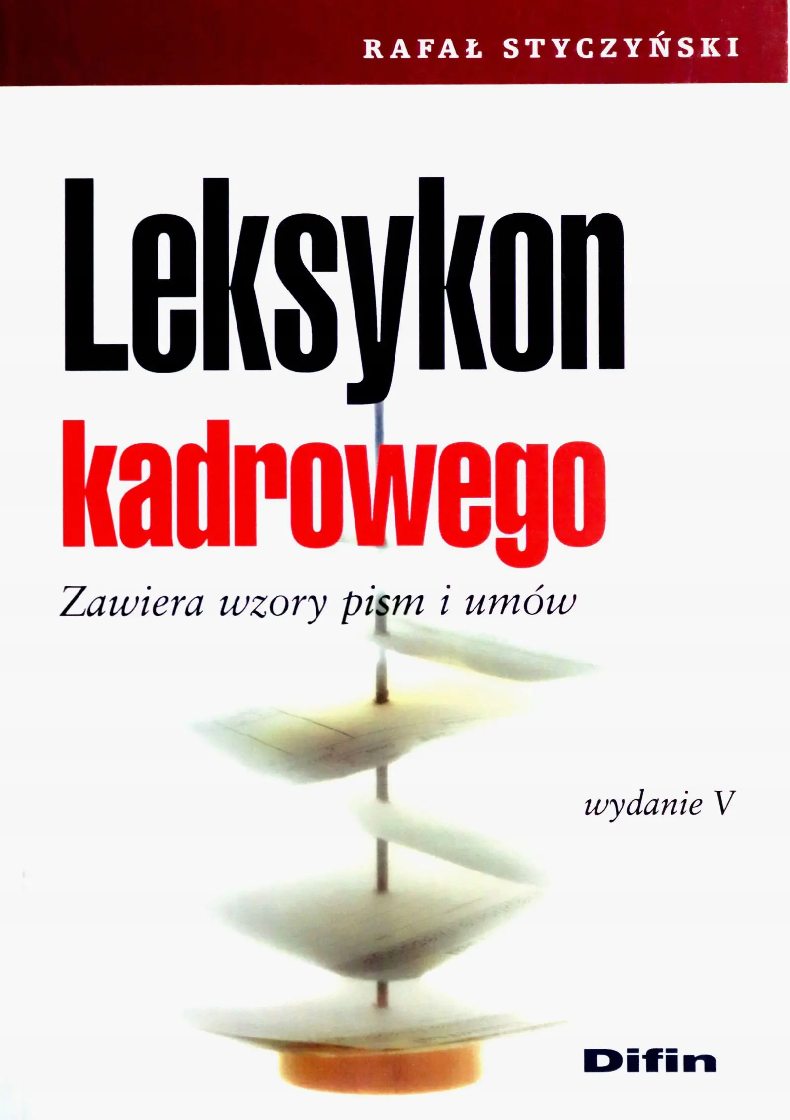 Książka - Leksykon kadrowego