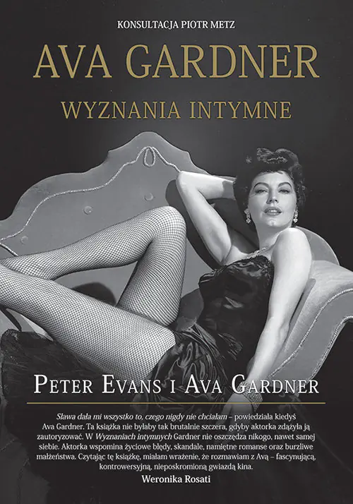 Książka - Ava Gardner - wyznania intymne