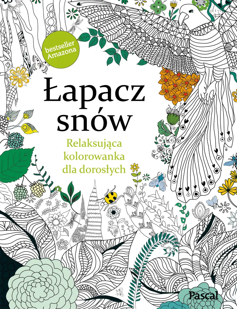 Książka - Łapacz snów. Relasująca kolorowanka dla dorosłych