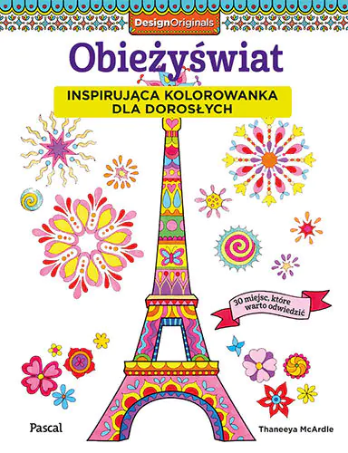 Książka - Obieżyświat. Inspirująca kolorowanka dla dorosłych