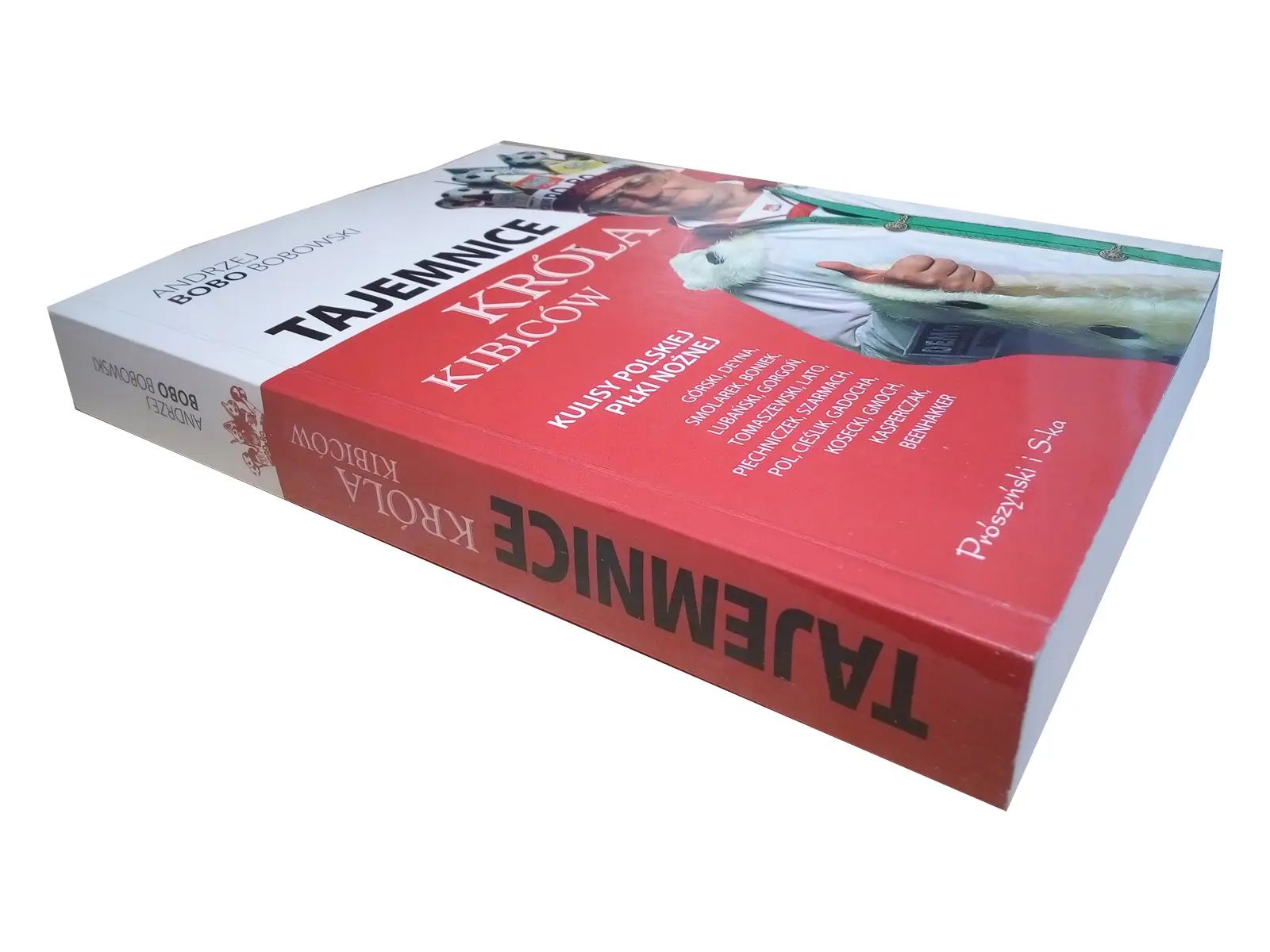 Książka - Tajemnice króla kibiców.Kulisy polskiej piłki nożnej