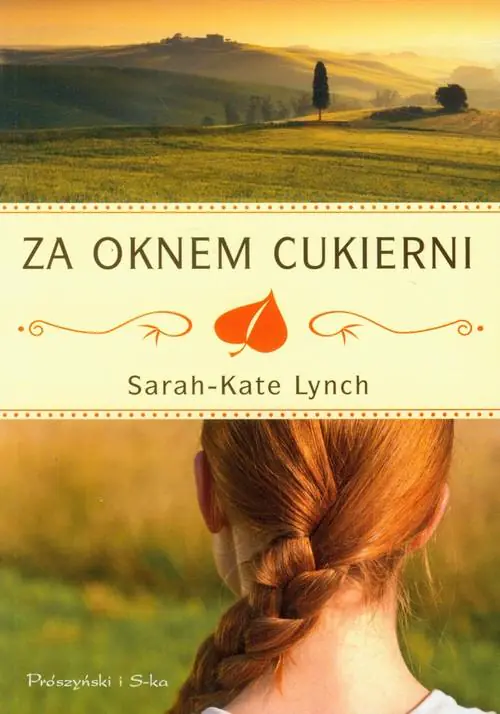 Książka - Za oknem cukierni