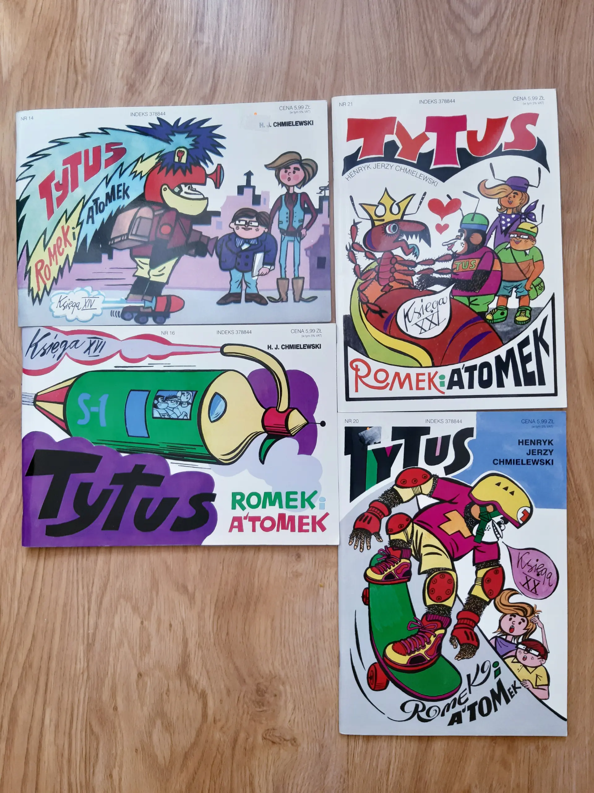 Książka - Tytus, Romek i A'Tomek. Księga 20