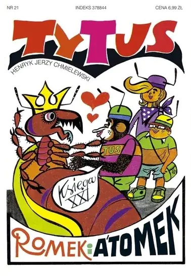 Książka - Tytus, Romek i A'Tomek. Księga 21