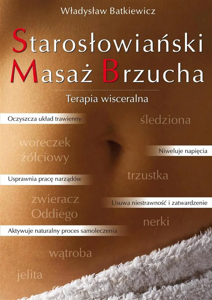 Książka - Starosłowiański masaż brzucha. Terapia wisceralna