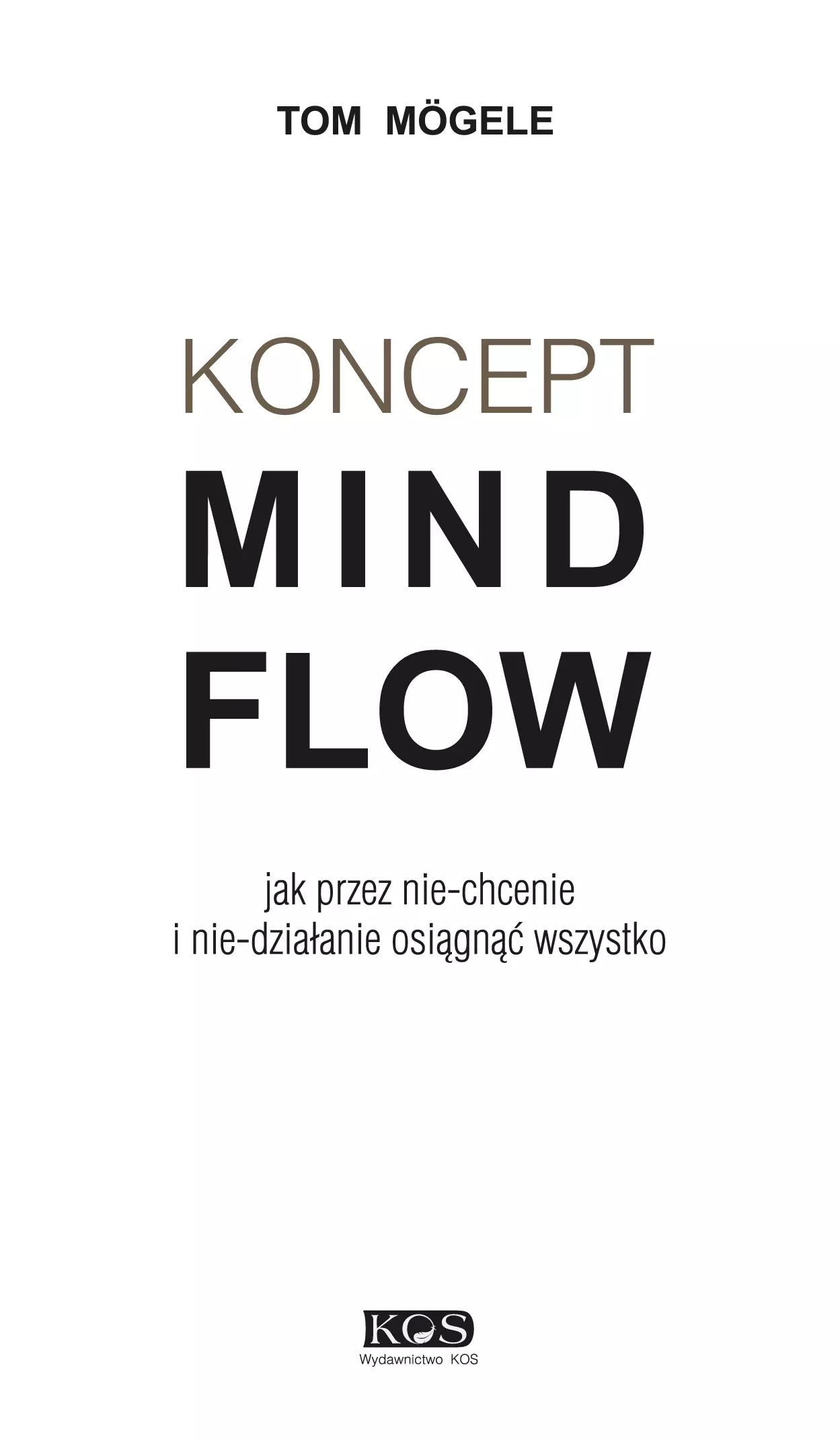 Książka - Koncept MindFlow