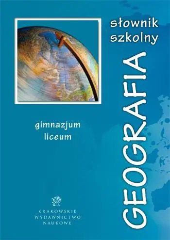 Książka - Słownik szkolny Geografia