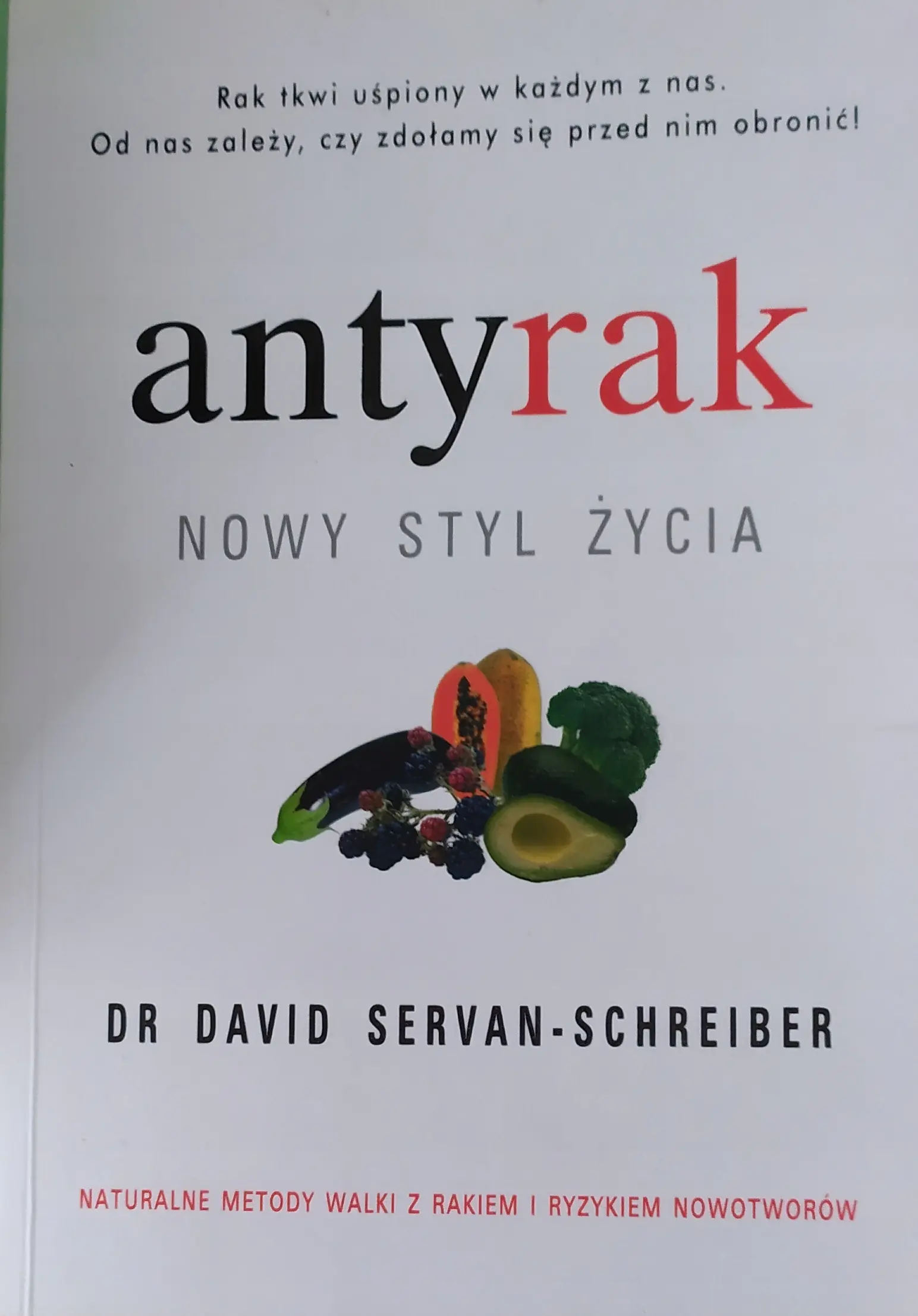 Książka - Antyrak Nowy styl życia