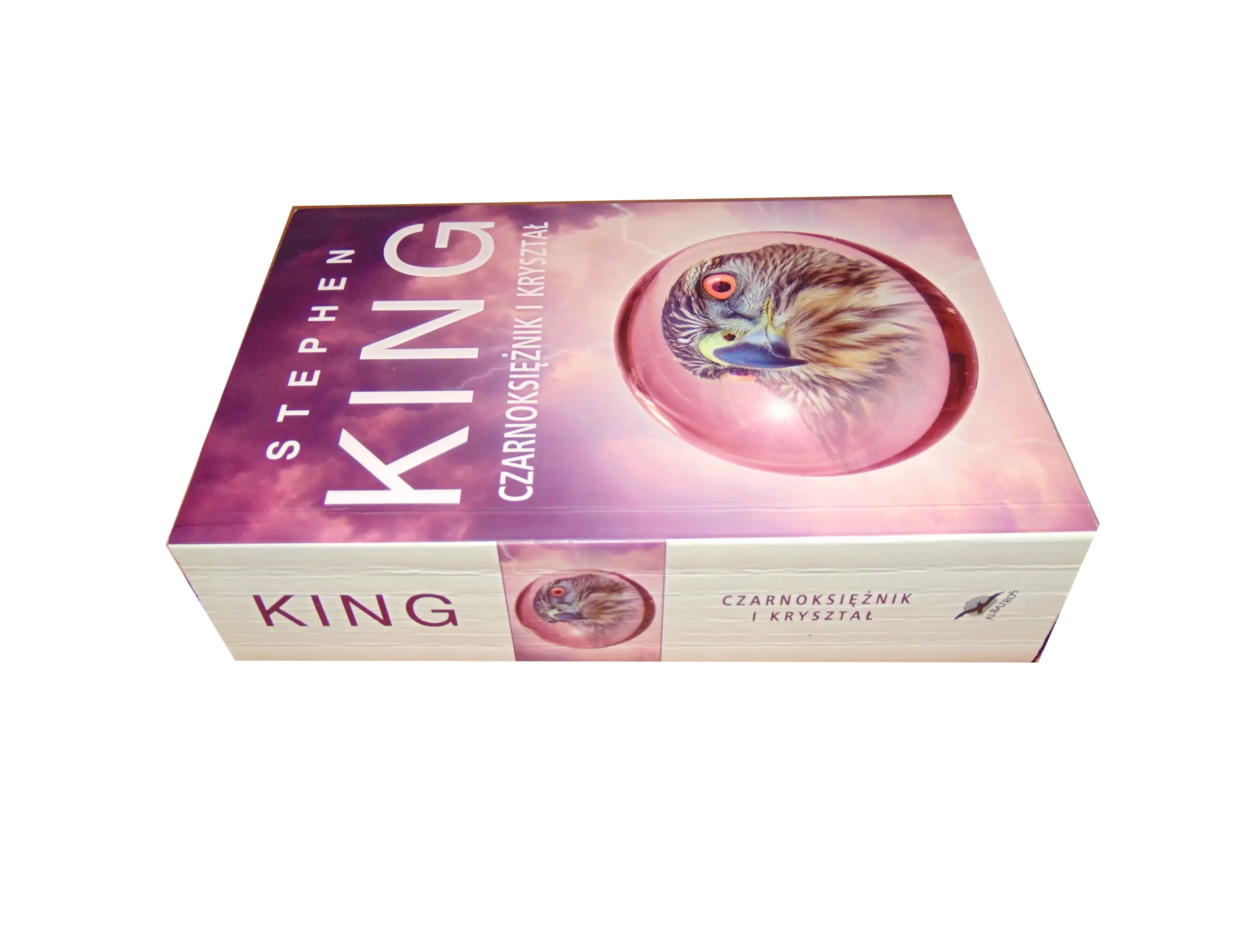 Książka - Mroczna wieża 4 Czarnoksiężnik i kryształ