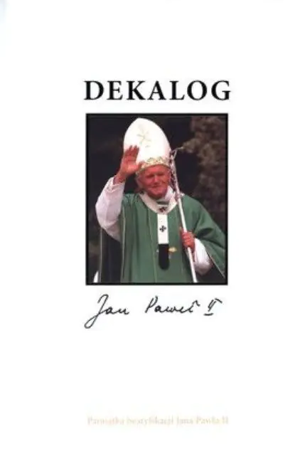 Książka - Dekalog Jan Paweł II