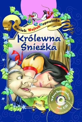 Książka - Królwena Śnieżka. Bociek Wojtek opowiada ( CD)