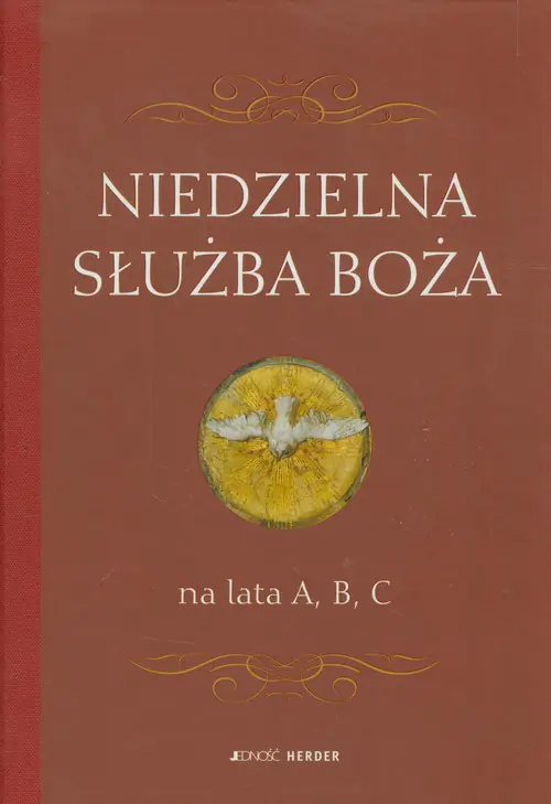 Książka - Niedzielna służba Boża na lata A, B, C