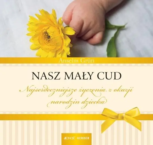 Nasz mały cud. Najserdeczniejsze życzenia z okazji narodzin dziecka