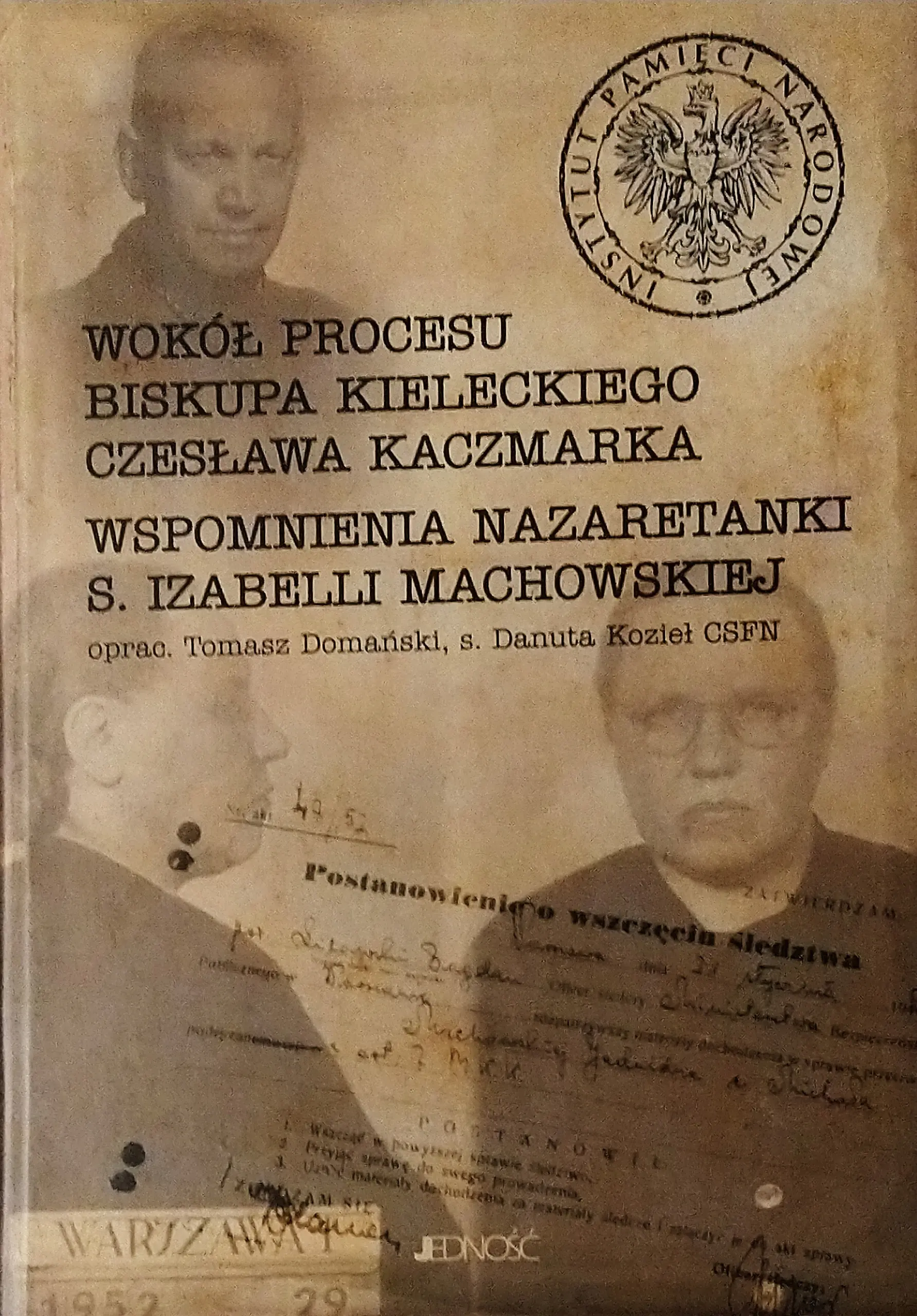 Książka - Wokół procesu Biskupa Kieleckiego