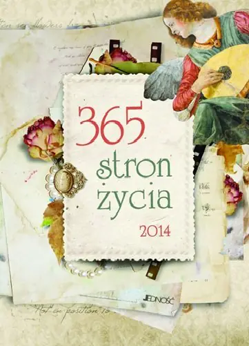Książka - Terminarz 2014 365 stron życia