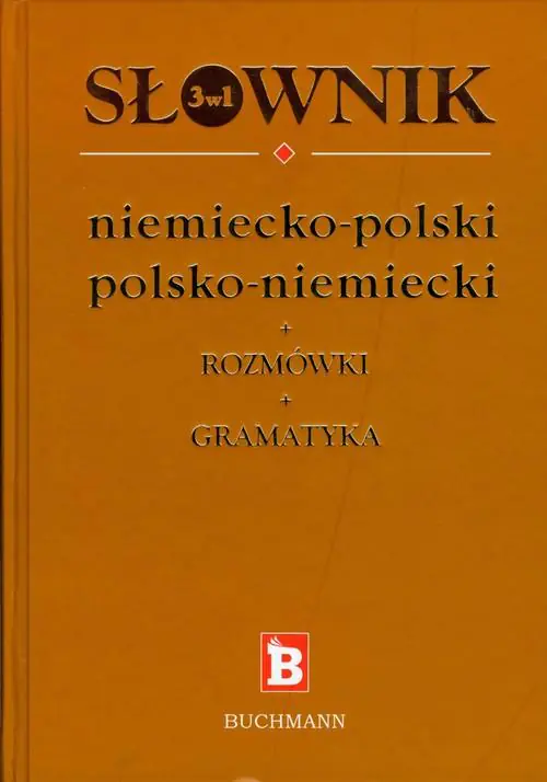 Książka - Słownik 3w1 niemiecko-polski polsko-niemiecki