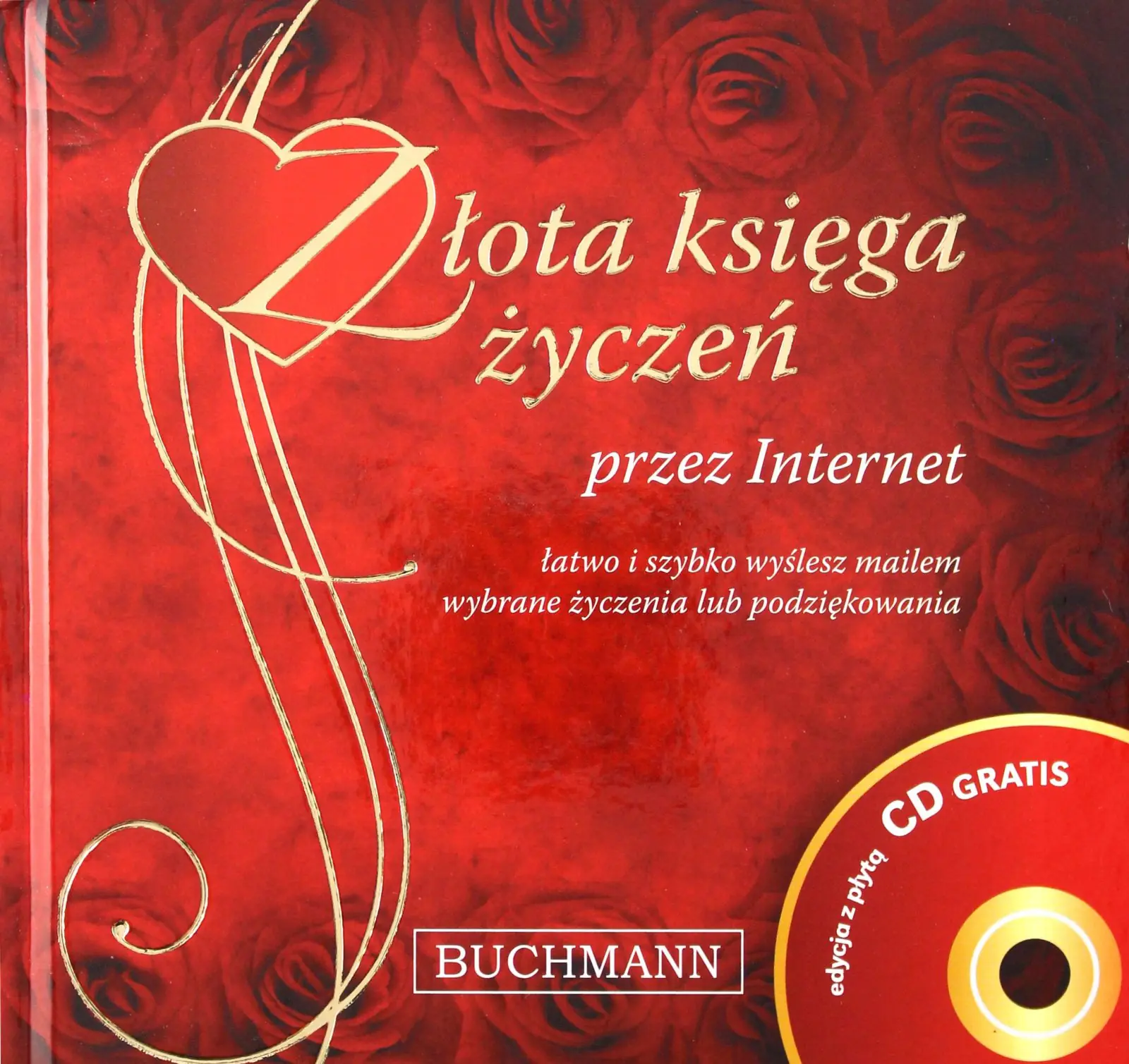 Książka - Złota księga życzeń przez Internet   CD