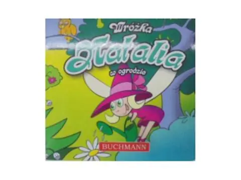 Książka - Bajka kartonowa - Wróżka Natalia w ogrodzie