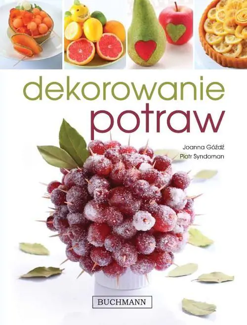 Książka - Dekorowanie potraw
