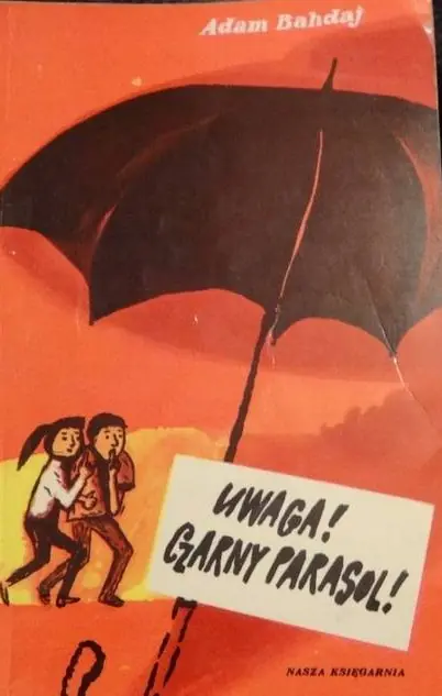 Książka - Uwaga Czarny parasol