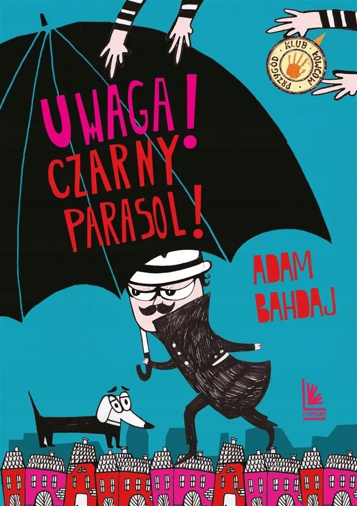 Książka - Uwaga! Czarny parasol!