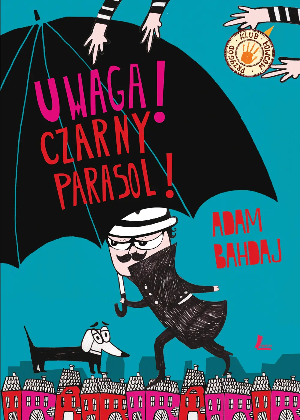 Książka - Uwaga czarny parasol