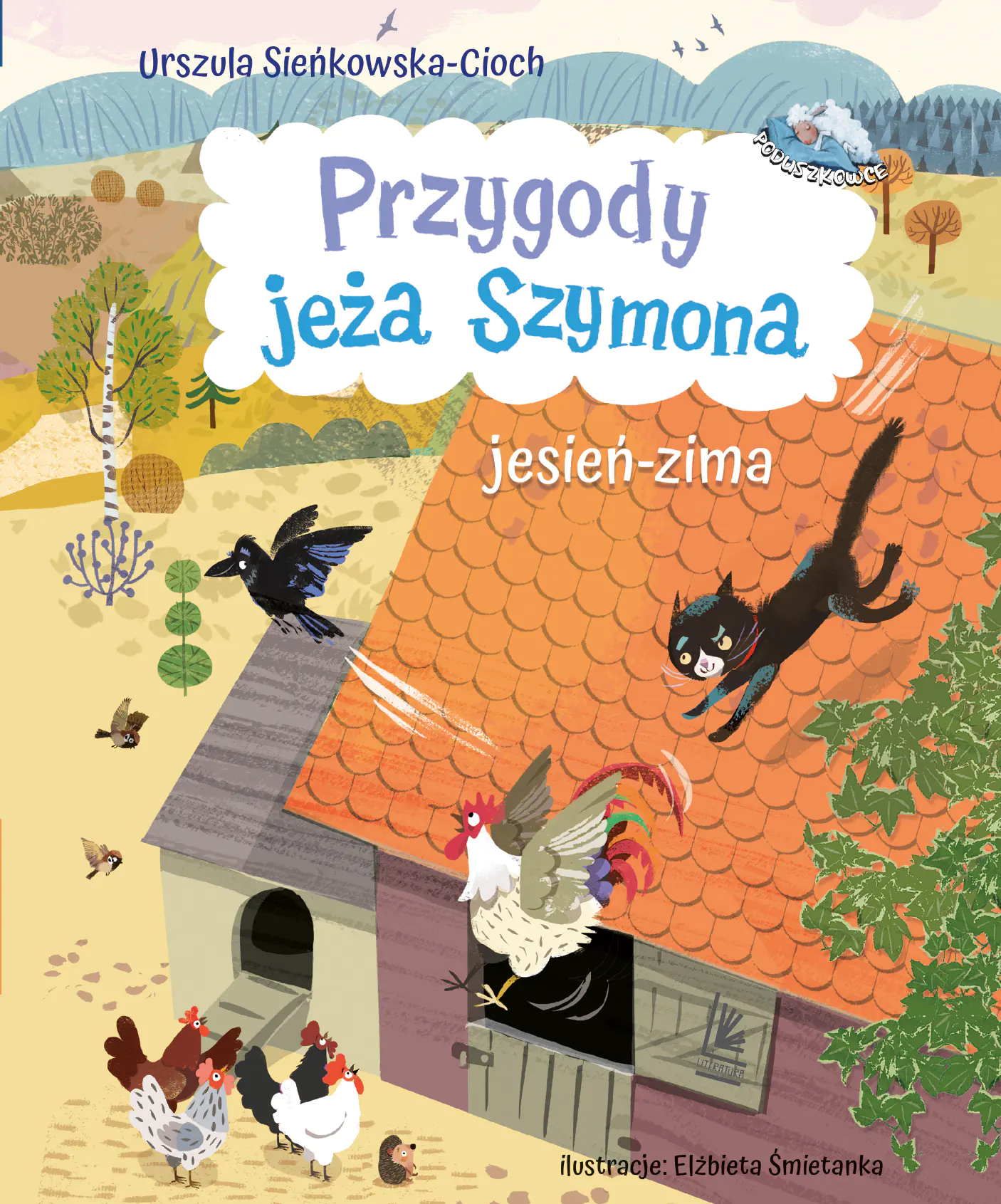Książka - Przygody jeża Szymona. Jesień-zima