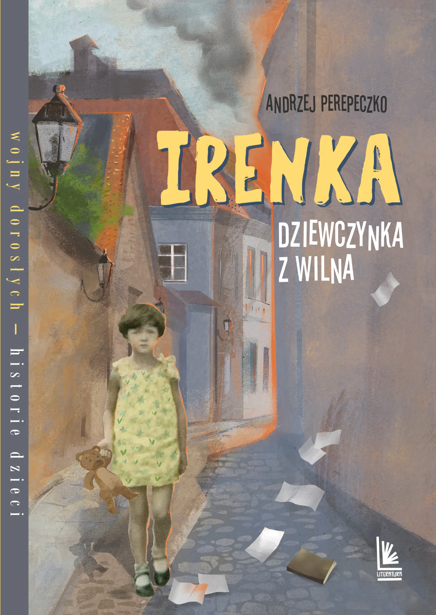 Książka - Irenka, dziewczynka z Wilna