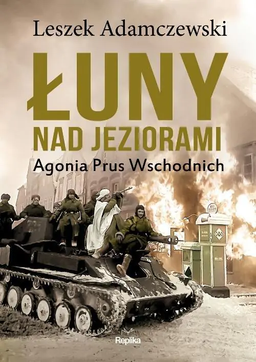 Książka - Łuny nad jeziorami