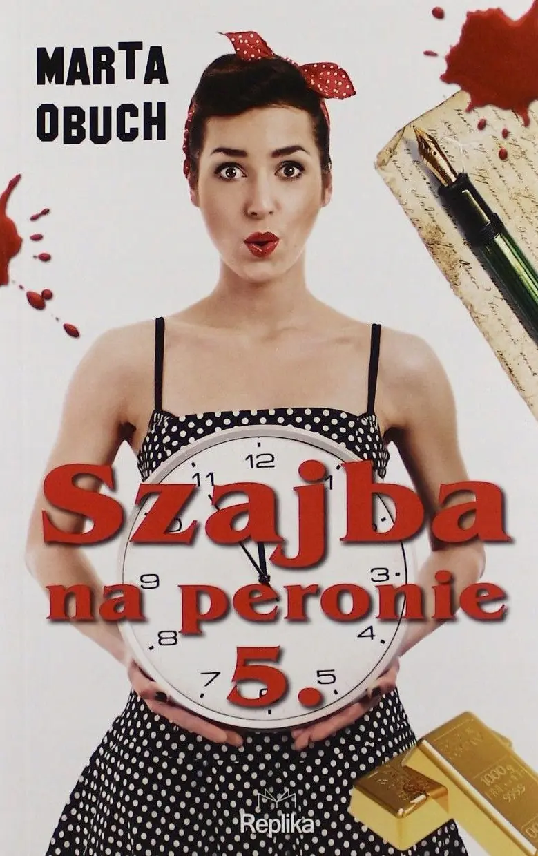 Książka - Szajba na peronie 5
